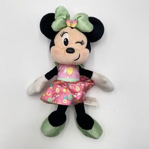 Disney Minnie Mouse Ice Cream Donut Plush Stuffed Animal Toy Winking 10"‎